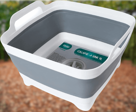 Collapsible Dish Tub Portable Sink, Dishpan for Washing Dishes, Wash Dish Basin